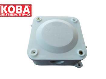 Коробка розподільна Р3, клема 4х10 мм2, 120х120х65мм.
