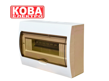 Корпус модульний пластиковий   зовнішньої установки на 12 модулів  КМП-12Н 